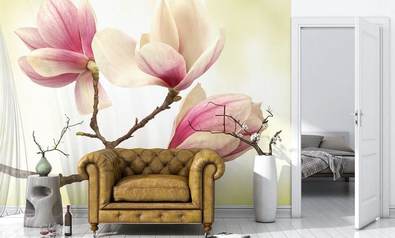 magnolie ein hoheres niveau der zartheit fototapeten blumen fototapeten demural