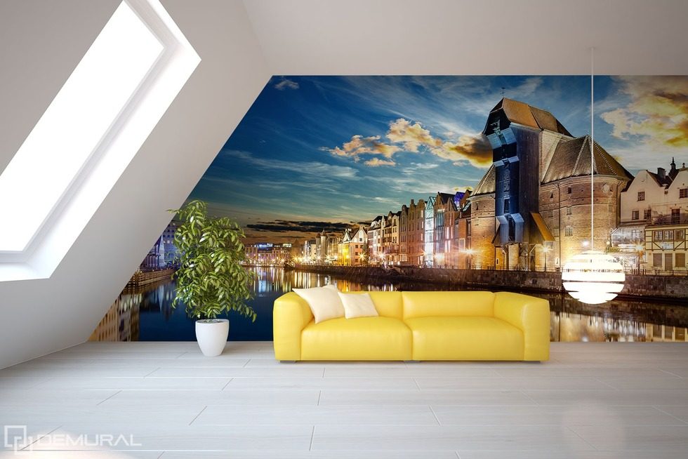 Mit Architektur in seinen eigenen vier Wänden Fototapete fürs Wohnzimmer Fototapeten Demural