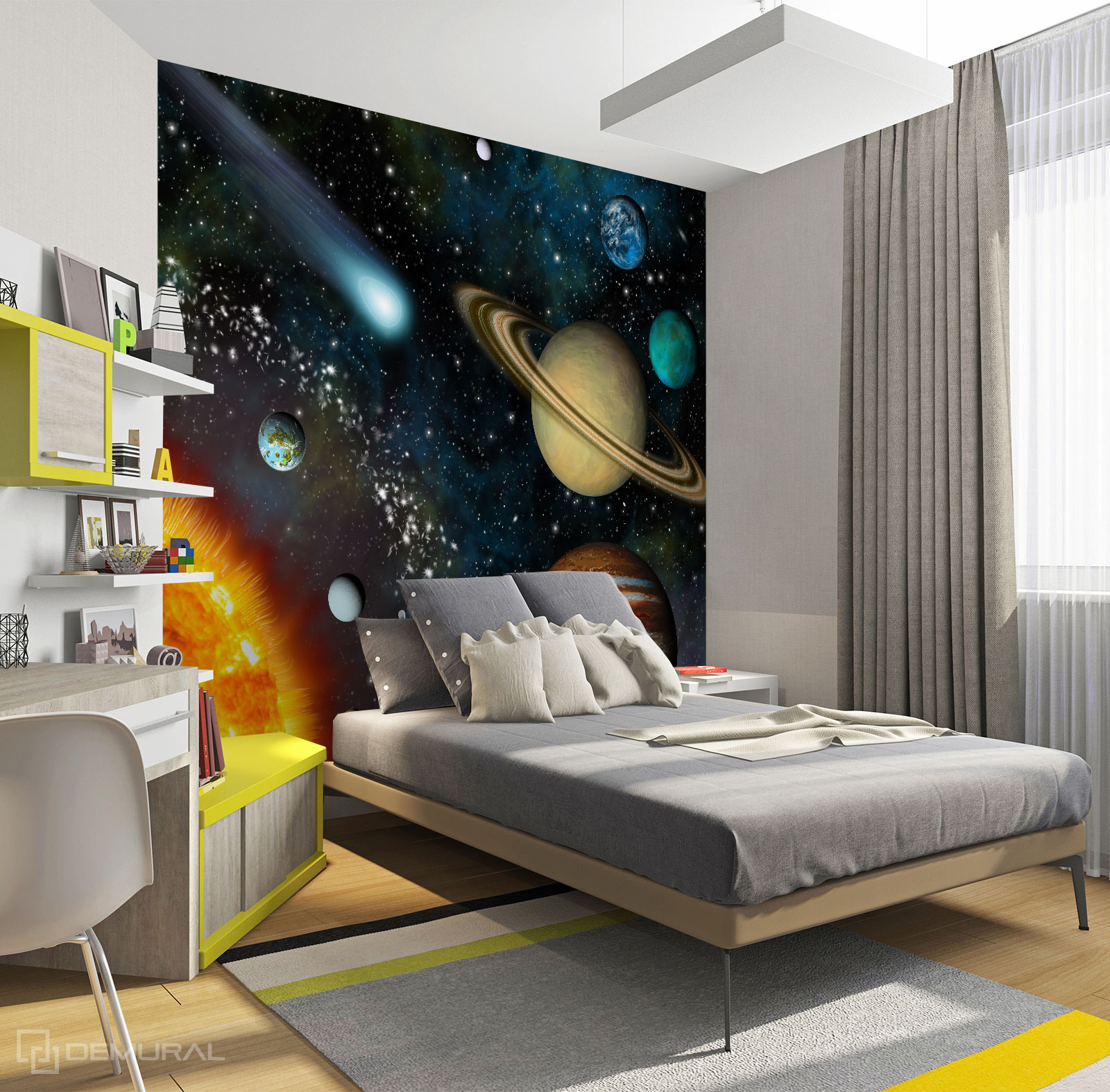 Photo wallpaper Cosmic view - Photo wallpaper cosmos - Demural