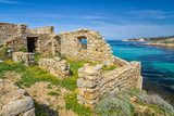 Korsische architektonische Ruinen