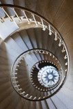 Endlose Spirale in minimalistischer Ästhetik