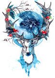 Im Bann des blauen Geweihs