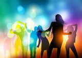 Lebensfreude in bunten Silhouetten
