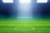 Lichterzauber im leeren Stadion