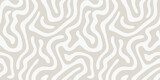 Sanfte Linien in Beige und Weiß