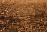 Sanftes Panorama der Zeit