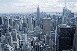 Urbaner Blick auf die Metropole