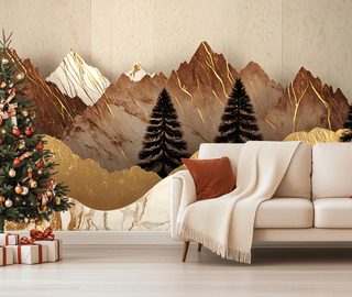 berglandschaft mit ausgepragtem gefalle fototapete furs wohnzimmer fototapeten demural