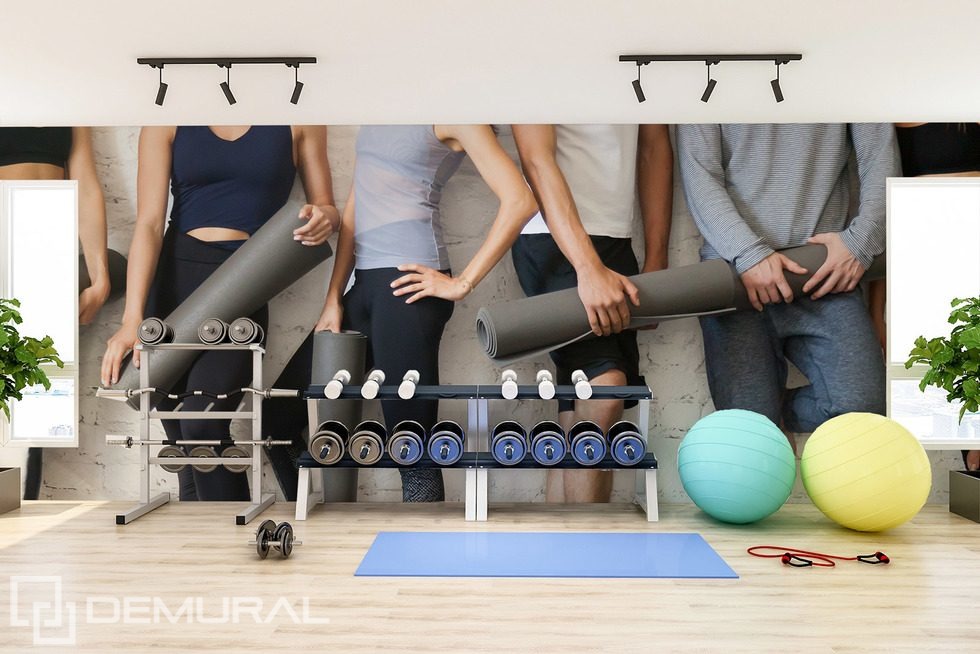 Energie und Bewegung in modernem Gewand Fototapeten Sport Fototapeten Demural