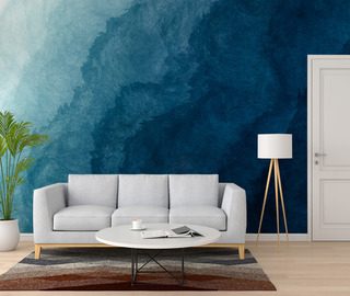 abstrakte struktur in tiefen marineblautonen fototapete furs wohnzimmer fototapeten demural