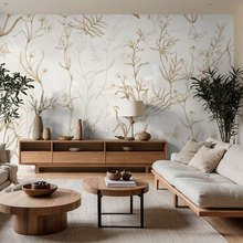 Goldene-wiesenpflanzen-auf-hellem-hintergrund-fototapete-furs-wohnzimmer-fototapeten-demural