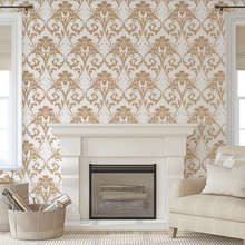 Klassisches-ornament-in-goldener-eleganz-fototapete-furs-wohnzimmer-fototapeten-demural
