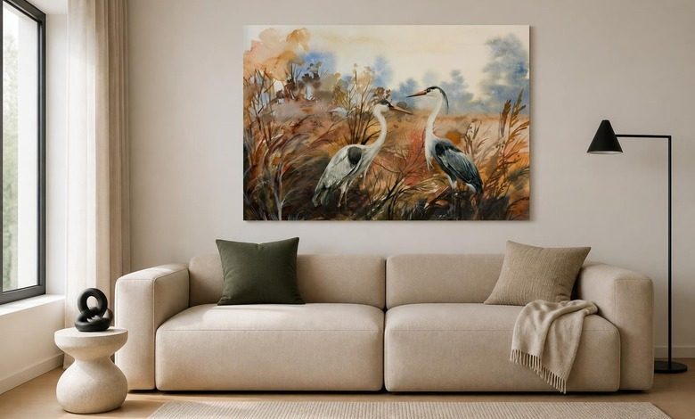 sanftes licht und naturliches kranichmotiv bilder tiere bilder demural