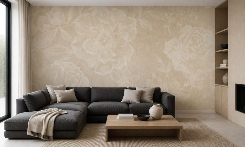 weiches licht auf zartem blumenmotiv fototapete furs wohnzimmer fototapeten demural
