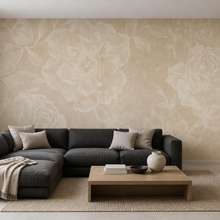 Weiches-licht-auf-zartem-blumenmotiv-fototapete-furs-wohnzimmer-fototapeten-demural
