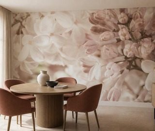 zarte harmonie von rosa und creme fototapeten blumen fototapeten demural