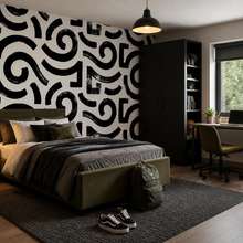 Dynamische-formen-in-schwarz-weiss-grafik-fototapeten-fur-teenager-fototapeten-demural