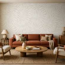 Stilvolle-fototapete-mit-zartem-blattmotiv-fototapete-furs-wohnzimmer-fototapeten-demural