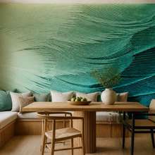 Kontrastierender-rhythmus-von-federn-in-kuhlen-farbtonen-fototapeten-abstrakte-fototapeten-demural