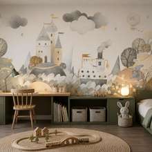 Sanfter-rhythmus-und-marchenhafte-panorama-wandgestaltung-fototapete-fur-kinderzimmer-fototapeten-demural