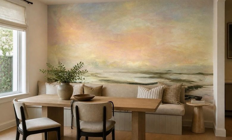 goldener hintergrund mit pastelligen akzenten fototapeten abstrakte fototapeten demural