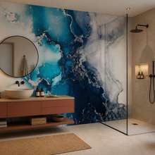 Kontrast-intensiver-blautone-und-terrakotta-fototapeten-fur-badezimmer-fototapeten-demural