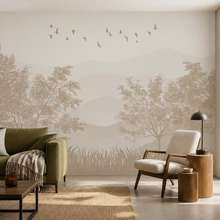 Harmonie-des-rhythmus-von-baumen-und-raum-an-der-wand-fototapete-furs-wohnzimmer-fototapeten-demural